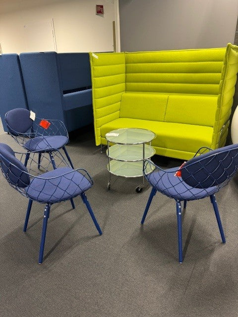 Alkove 2 seter grønn Vitra 160 x 85 sittehøyde 44