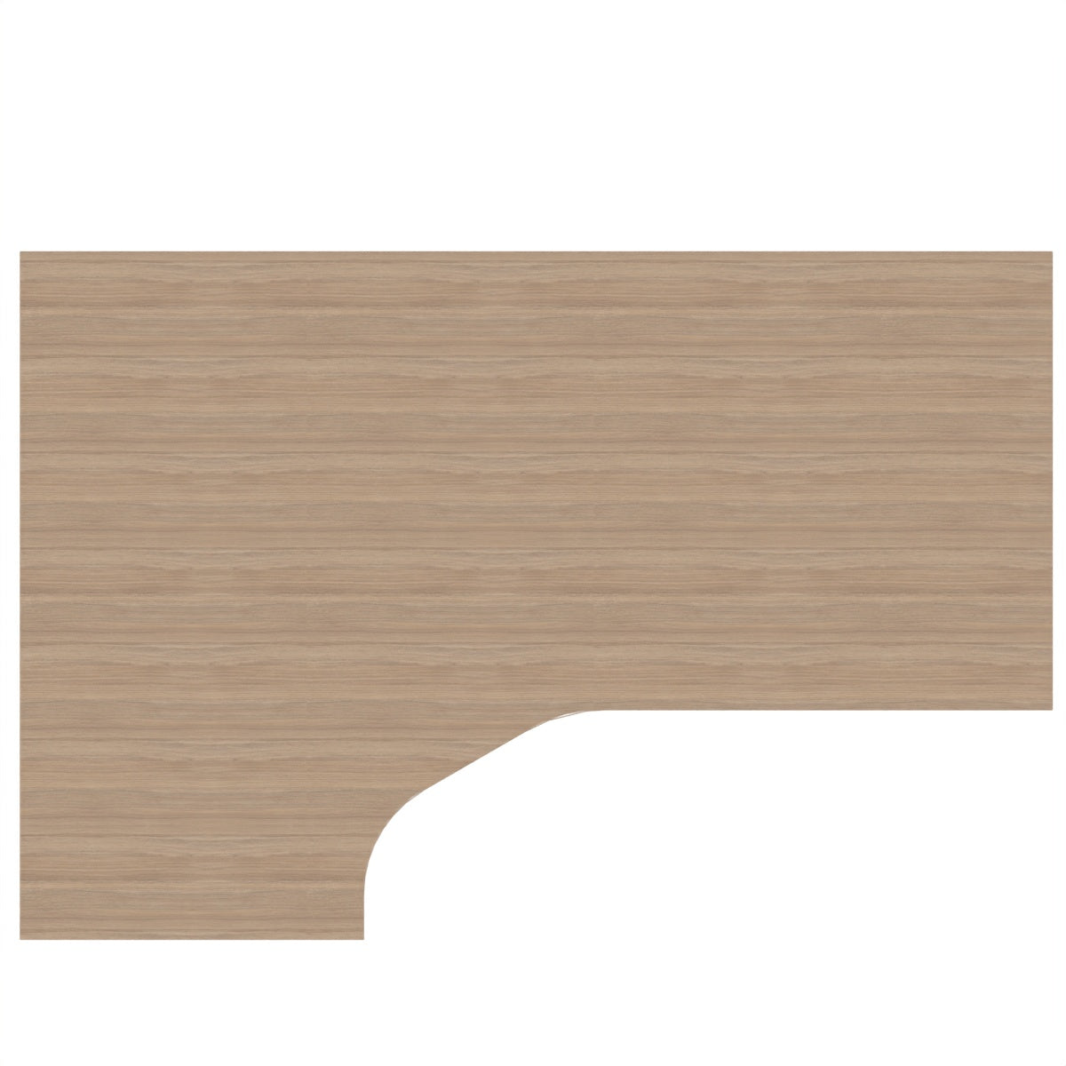 Plate eik B180 D80/120 venstre