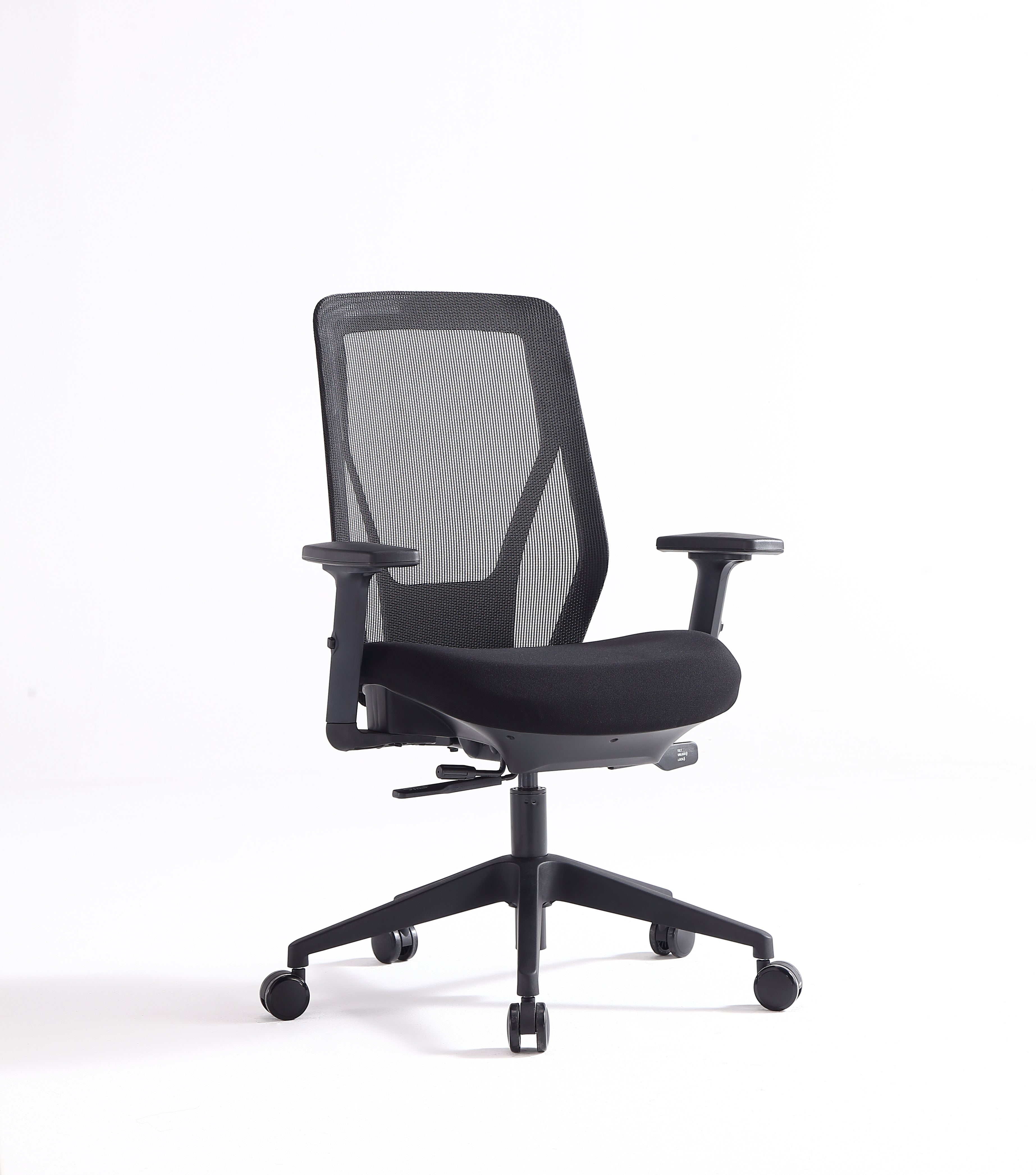 Kontorstol sort mesh IVAR armlen