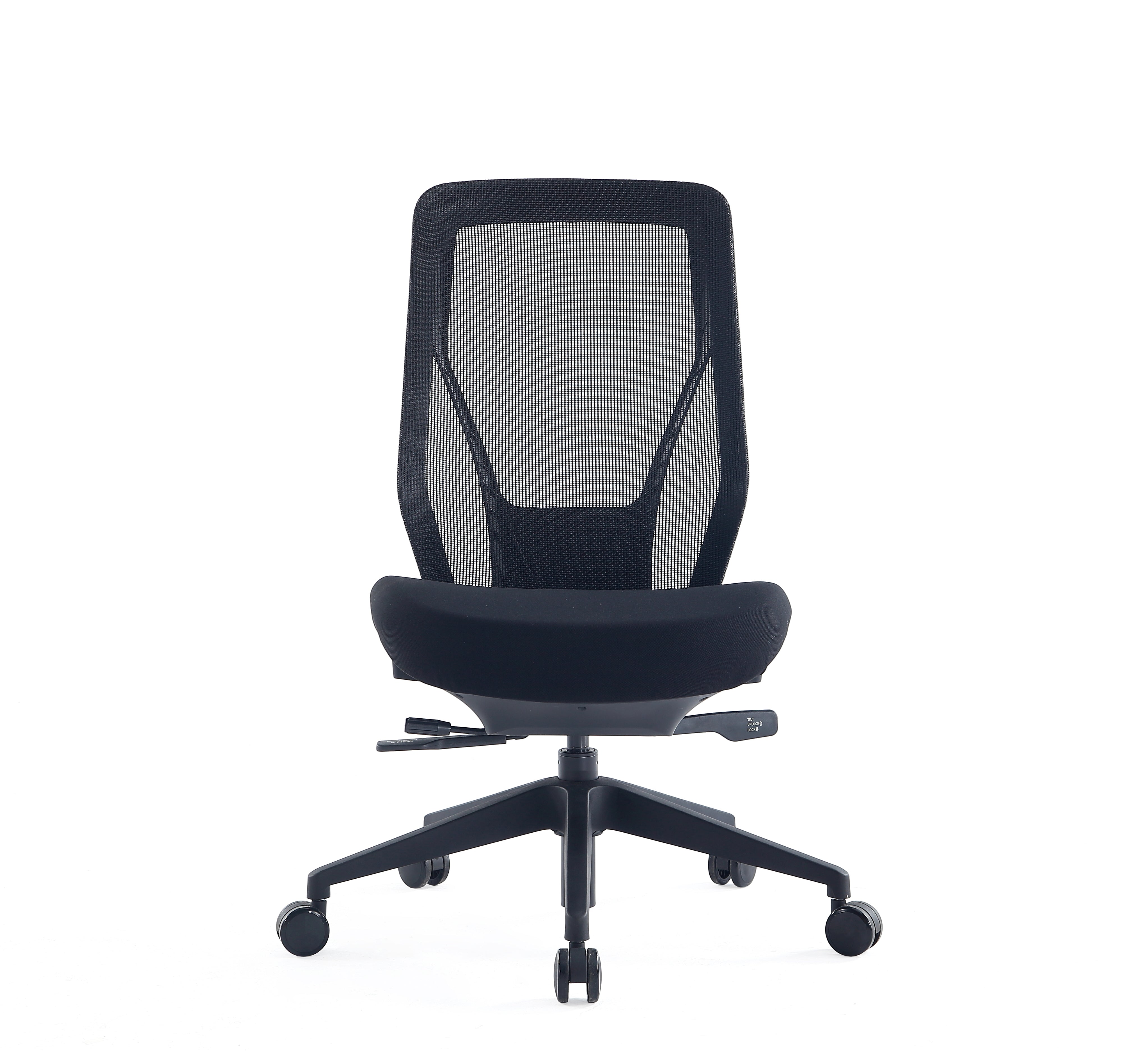 Kontorstol sort mesh IVAR