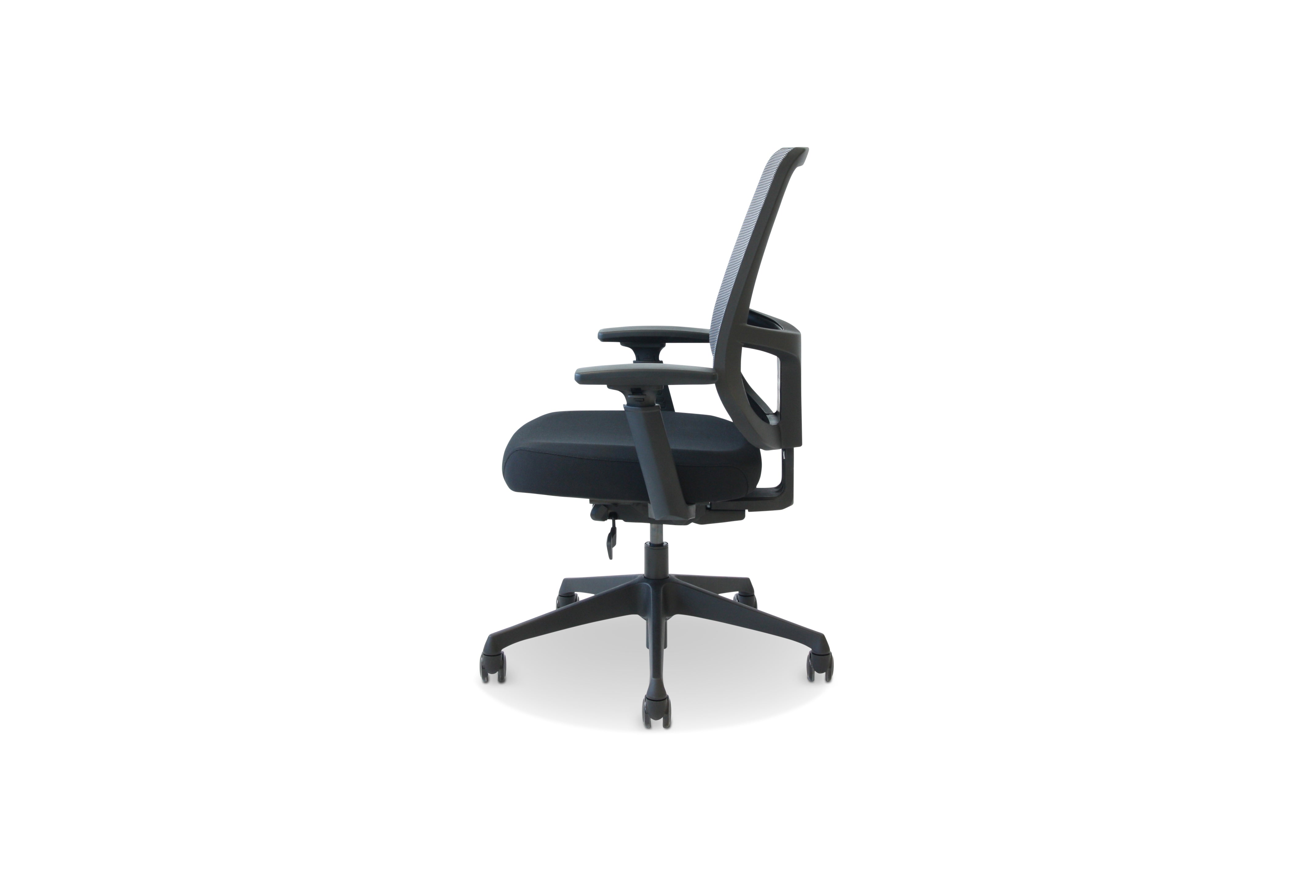 Kontorstol sort mesh KS RITA armlen
