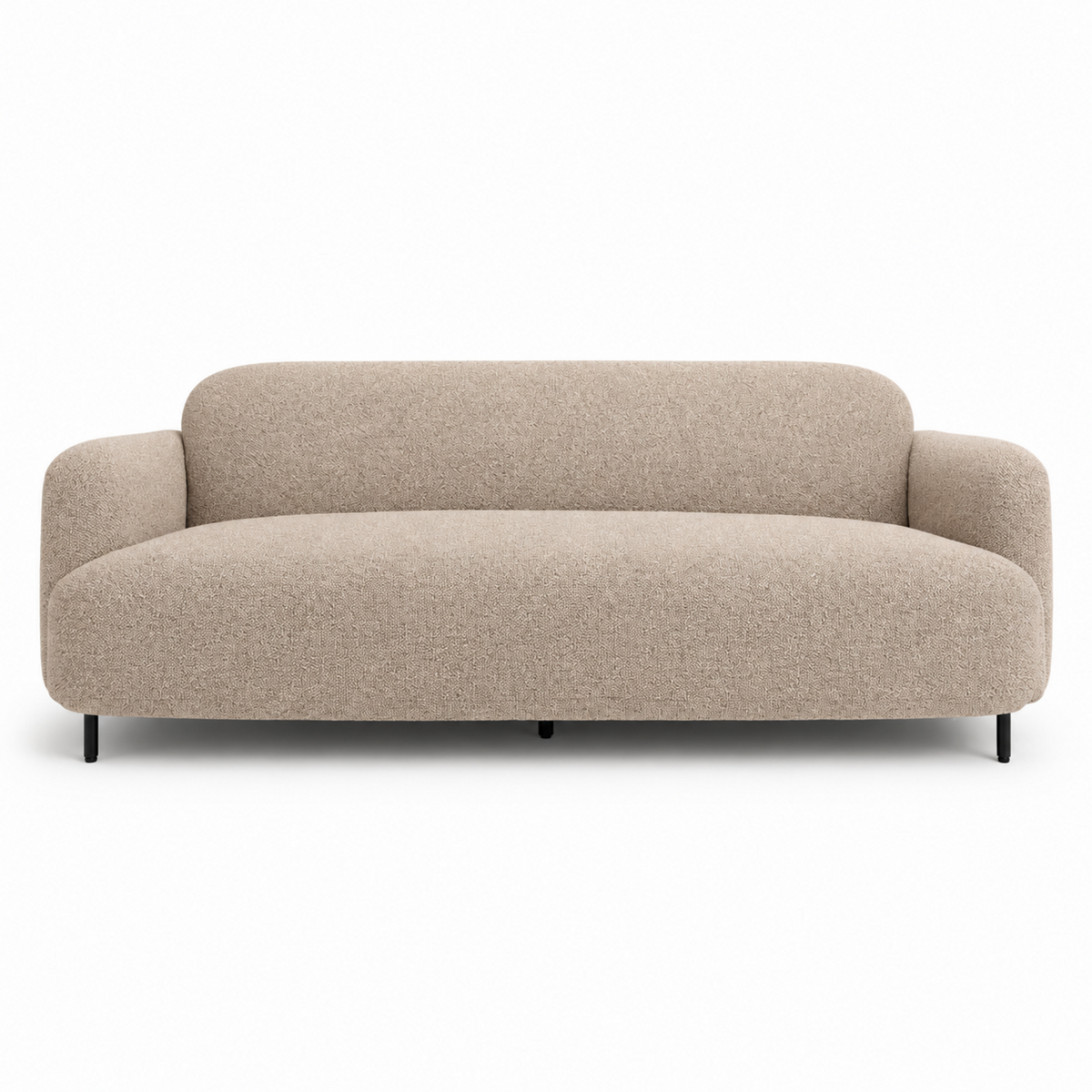 Sofa 3 seter lys beige melert Numa KS
