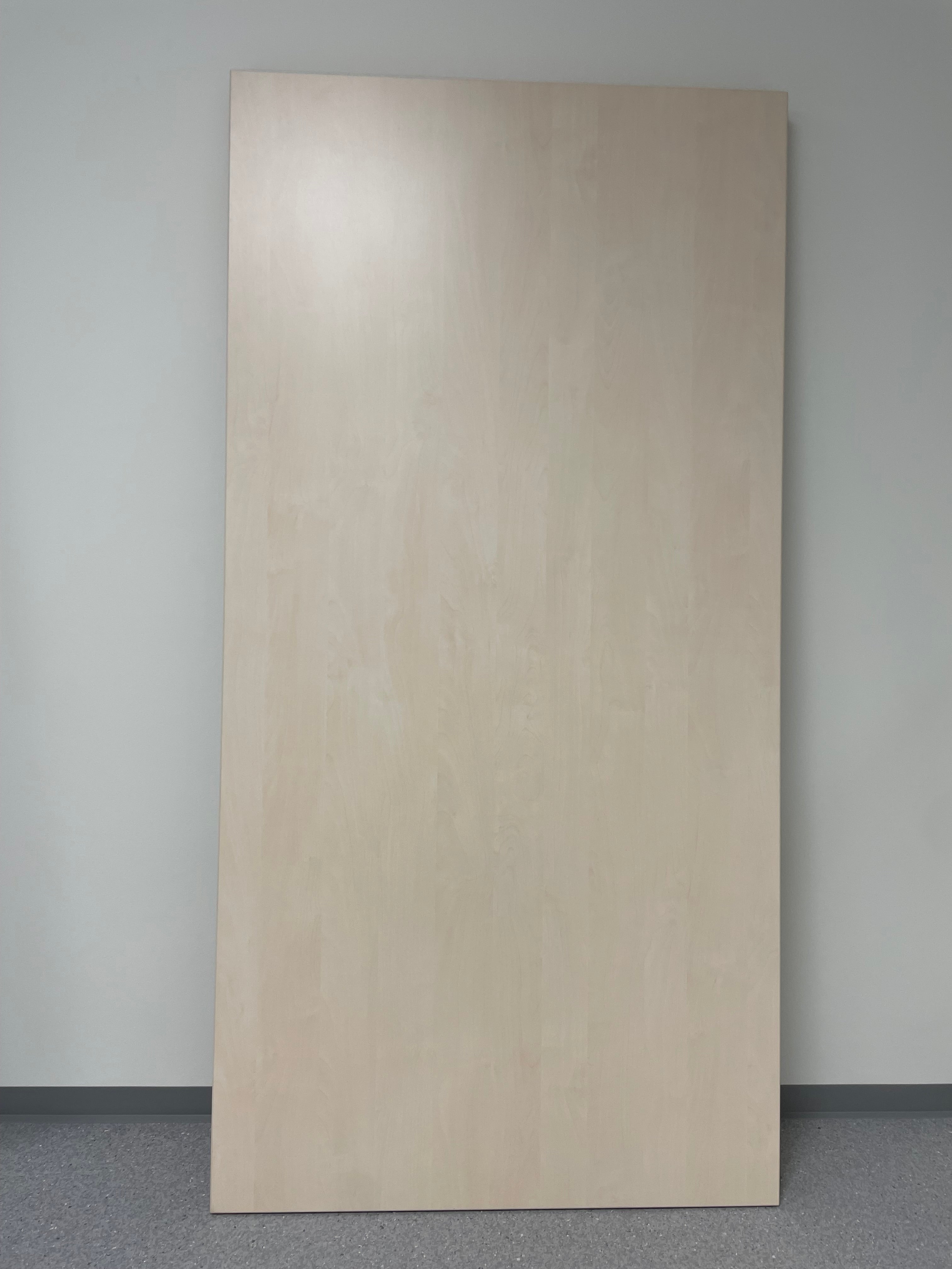 Plate lys bjerk 160 x 80 cm
