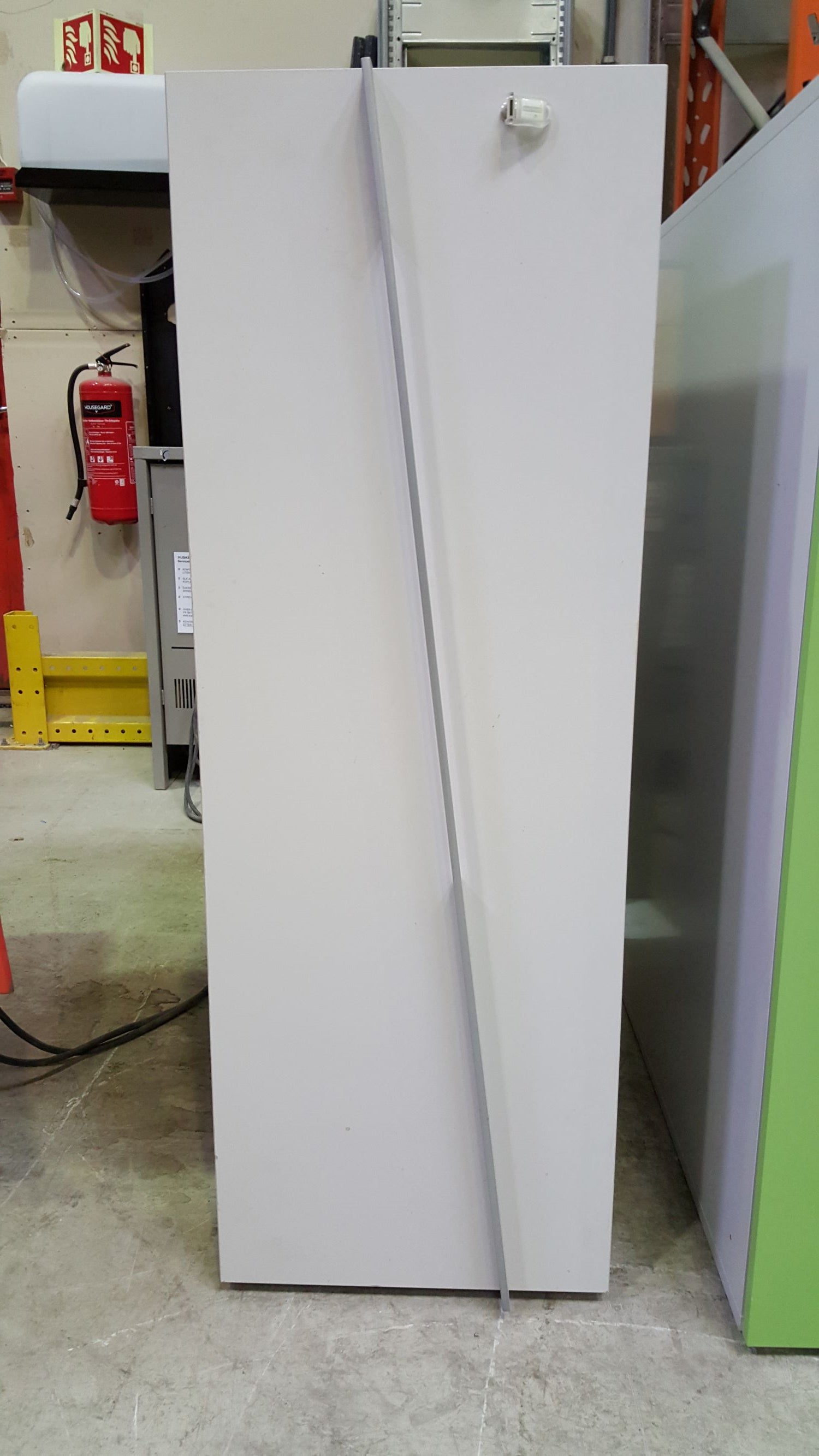 Tårnskap 3P grå venstre Horreds 120 x 42 x 80
