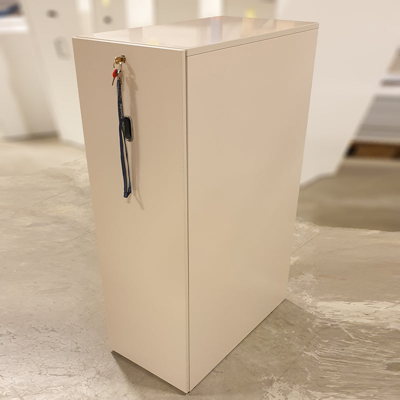 Tårnskap 3P beige høyre 125x80x43