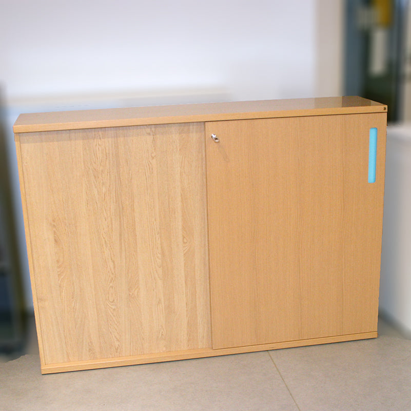 Skap 3P eik skyvedører Horreds 160 x 40 x 113