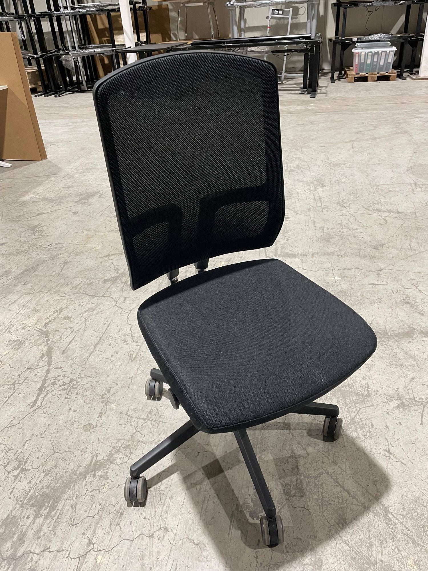 Kontorstol sort mesh Sitland